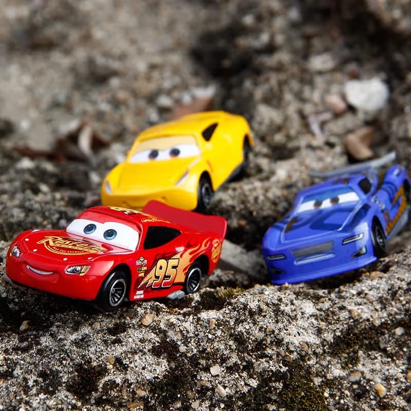 6pc Diecast Metal Toy Car Set Racers lightning McQ Cars for Kids