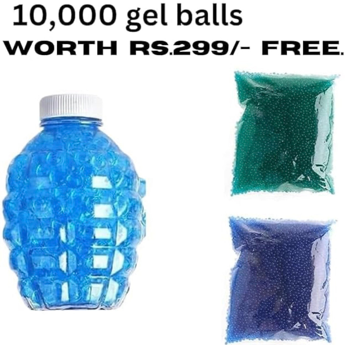 Automatic Gel Blaster Gun |10K Gel Balls MP5
