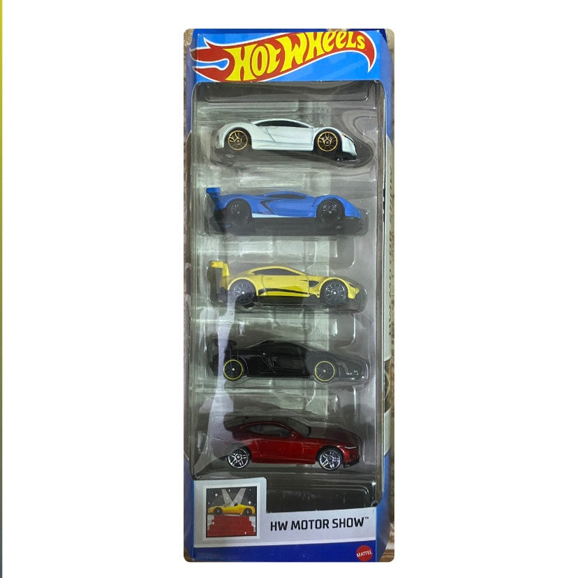 Hot wheels HW MOTOR SHOW set of 5