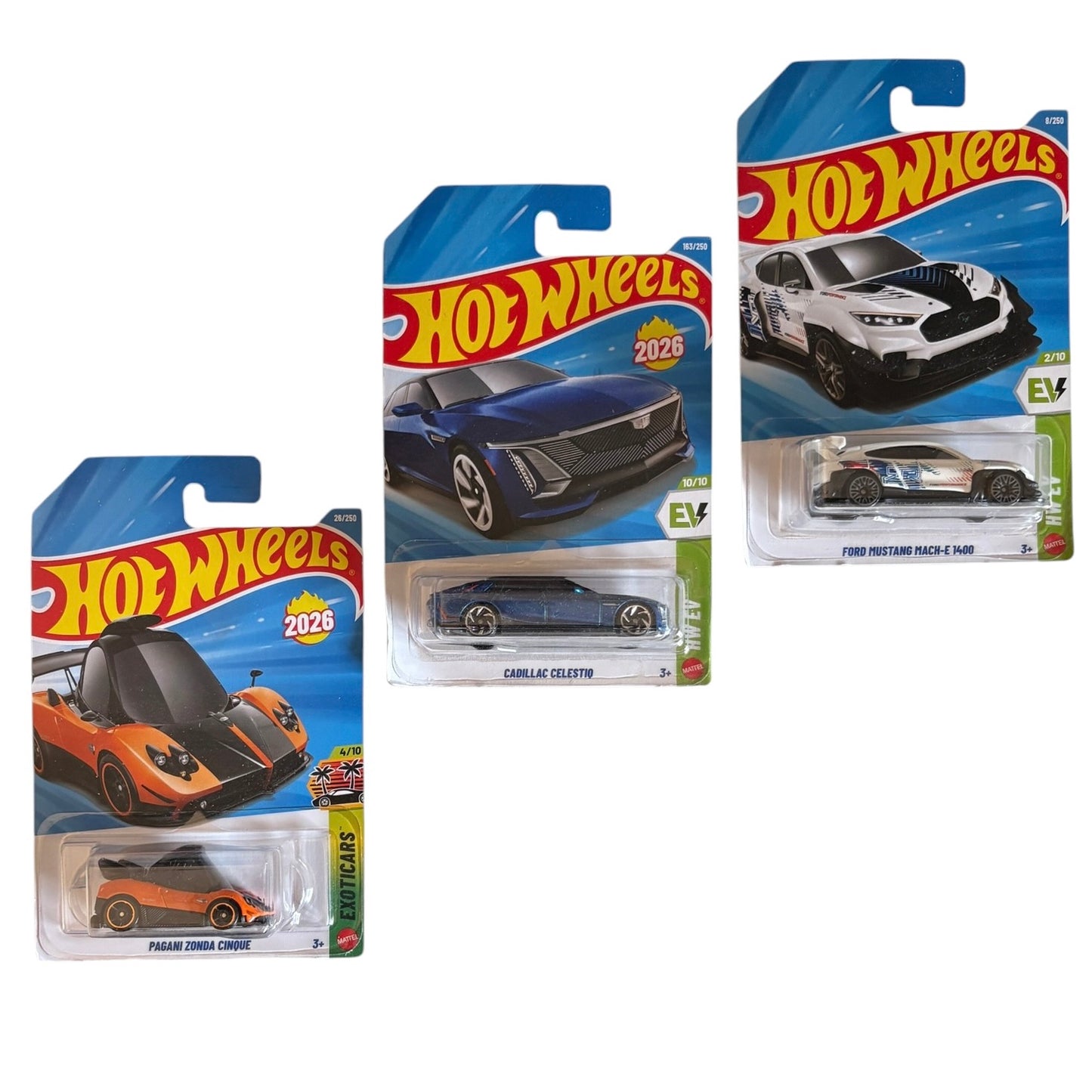 Hotwheels H-Case combo of 3, H3004