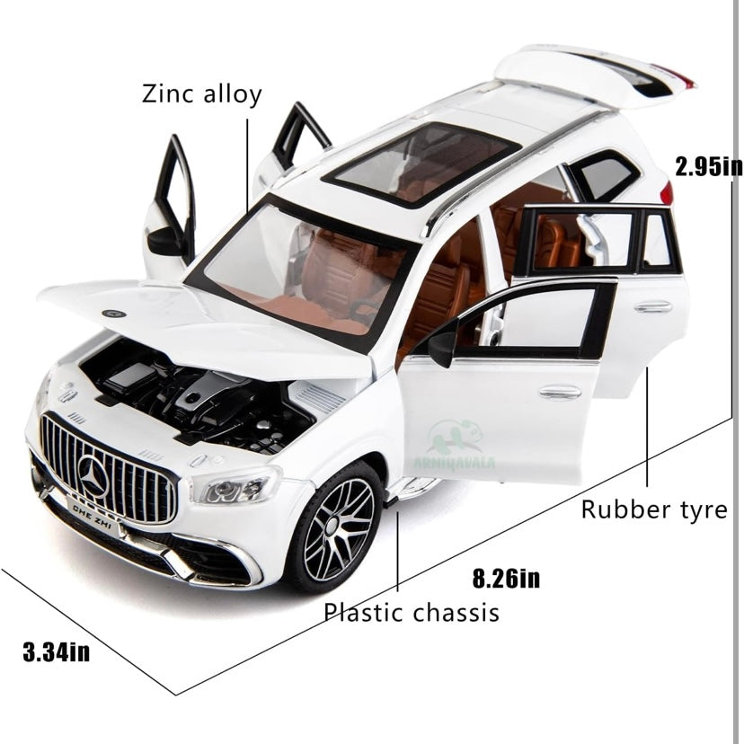 1:24 Mercedes Benz GLS63 AMG Model Car
