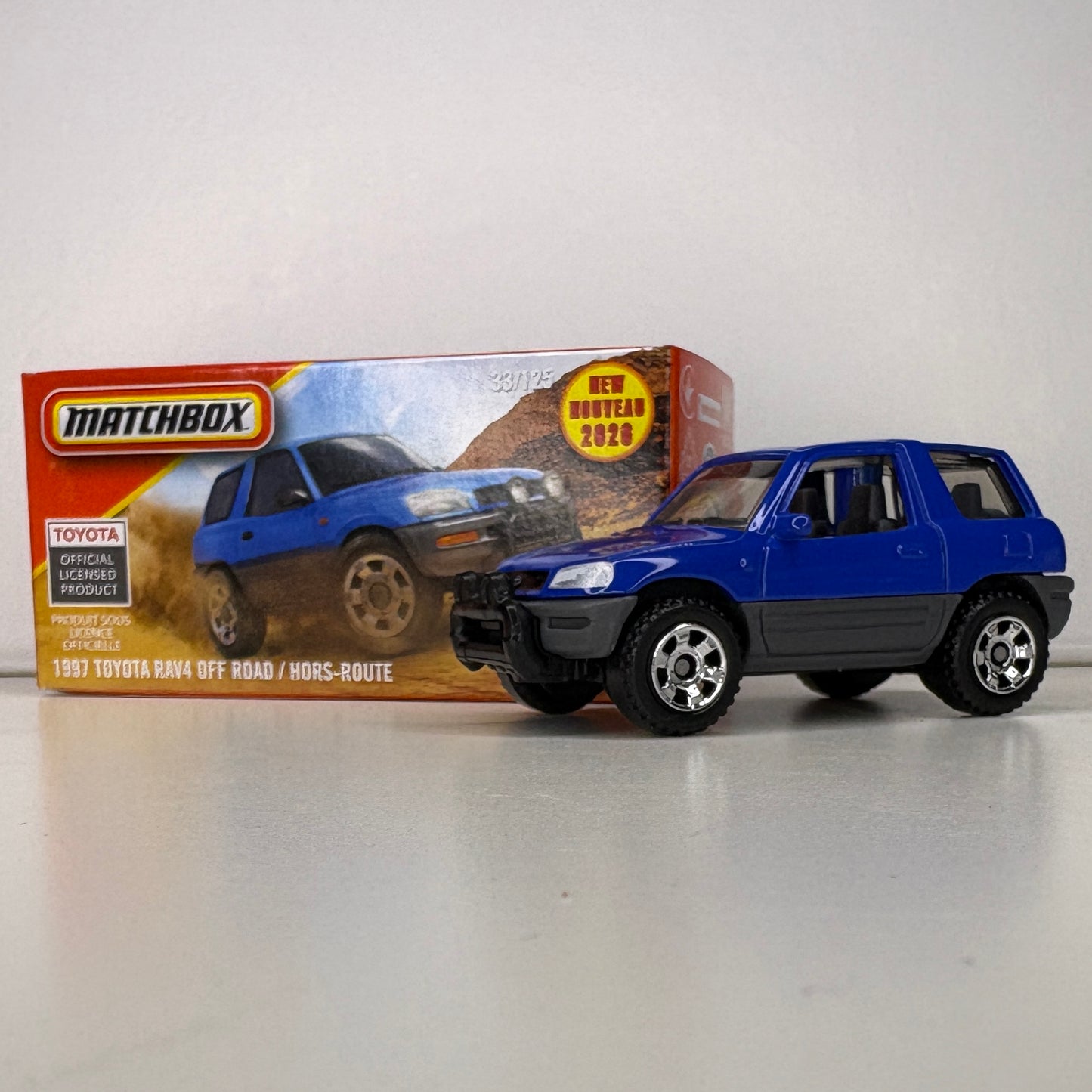 1997 TOYOTA RAV4 OFF ROAD / HORS-ROUTE MATCHBOX