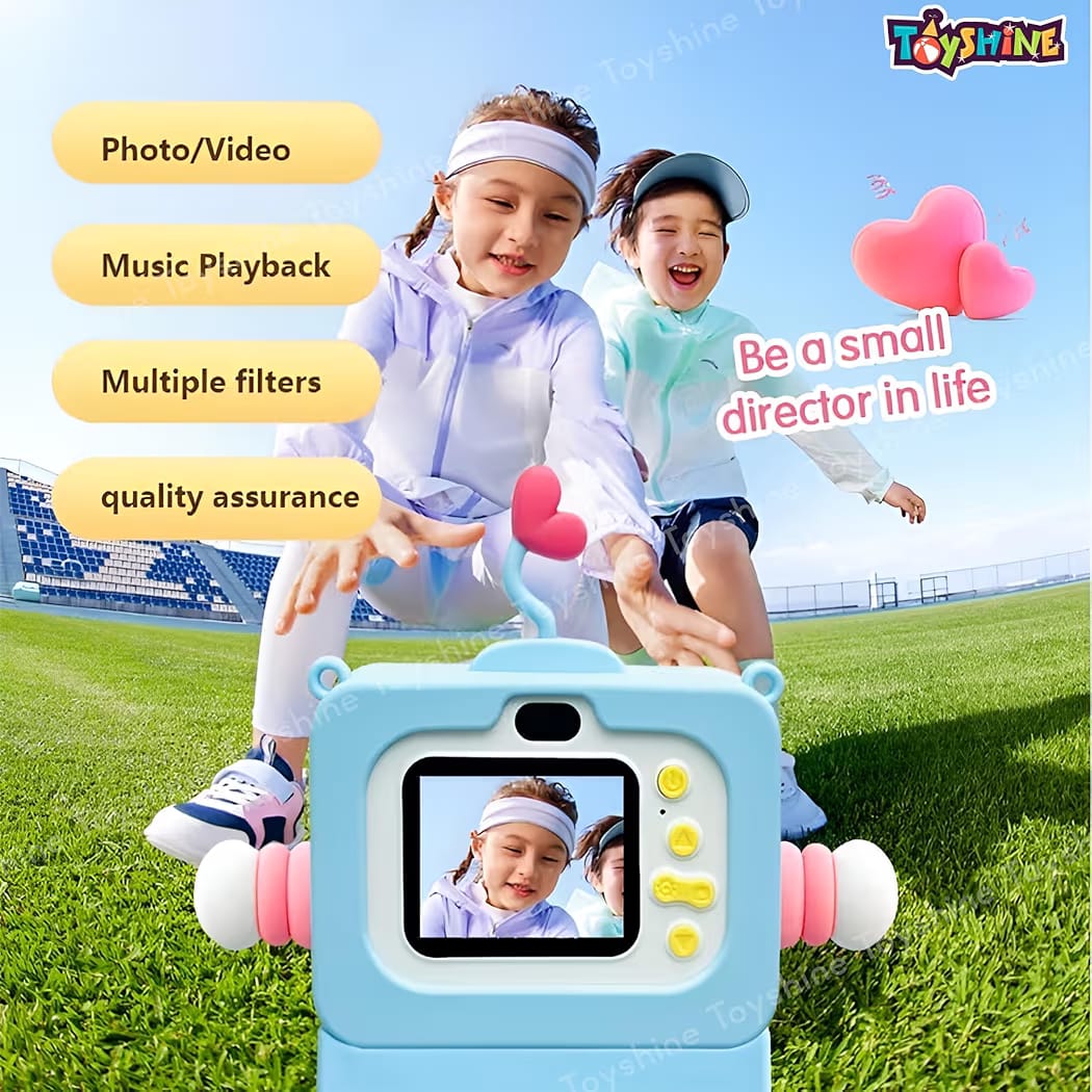 Toyshine Kids Digital HD Camera Video Recording | Inbuilt in 5 Games