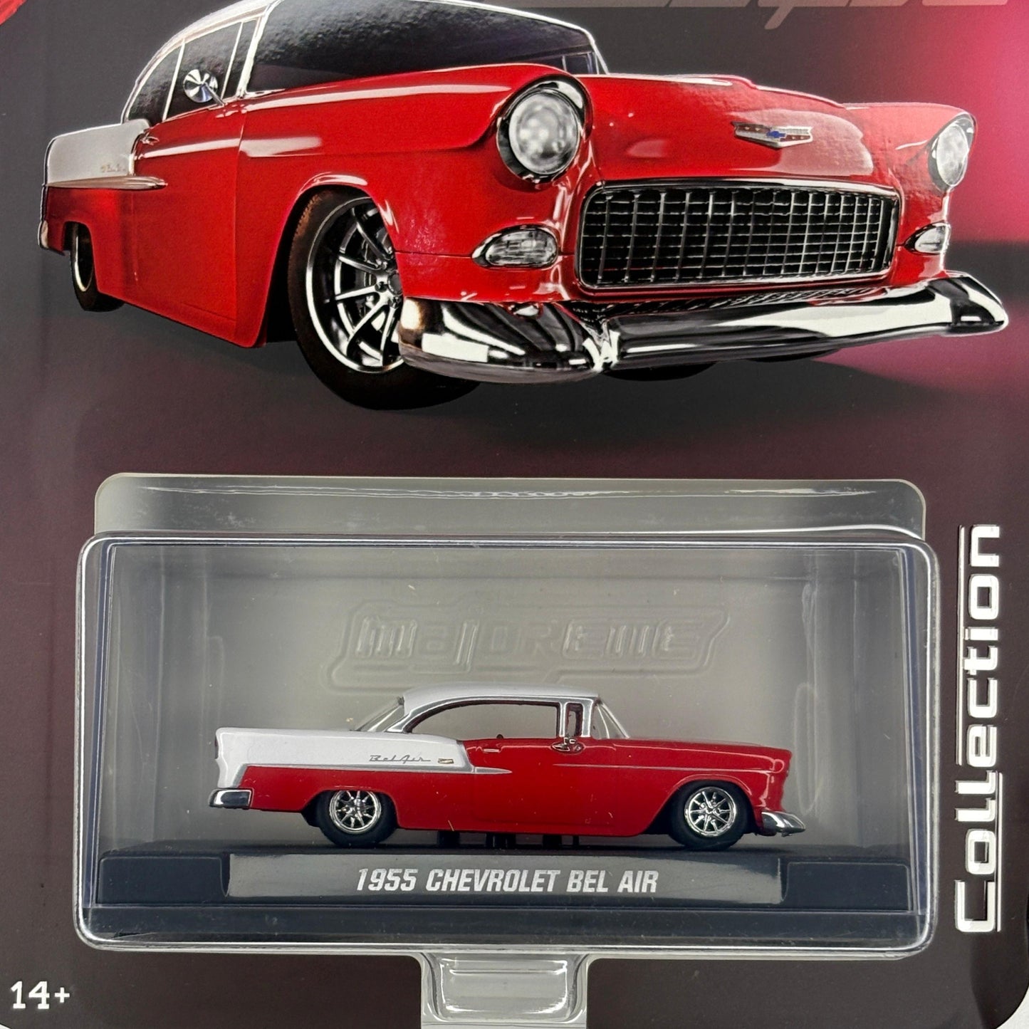 1955 CHEVROLET BEL AIR-MAJORETTE