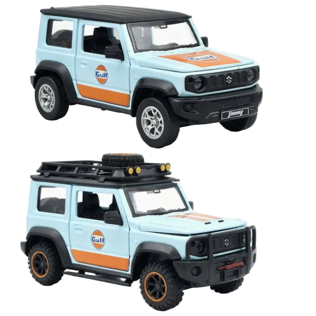 CCA Gulf Suzuki Jimny Diecast Model Car 1:43 - 2 in 1 Tuning Set