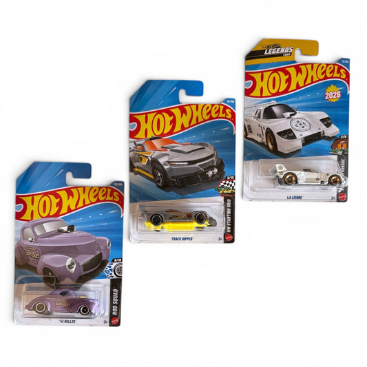 Hotwheels H-Case combo of 3, H3001