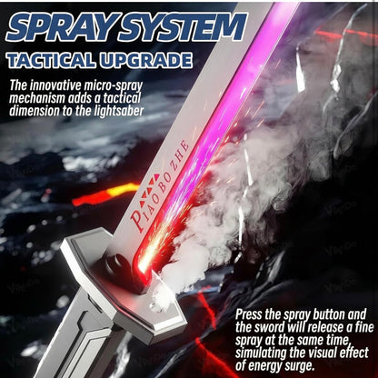 Spark Sword for Kids and Adults, Sparking Sword for Anime Cosplay Red