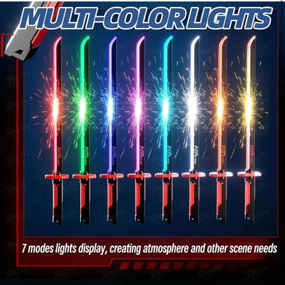 Spark Sword for Kids and Adults, Sparking Sword for Anime Cosplay Red