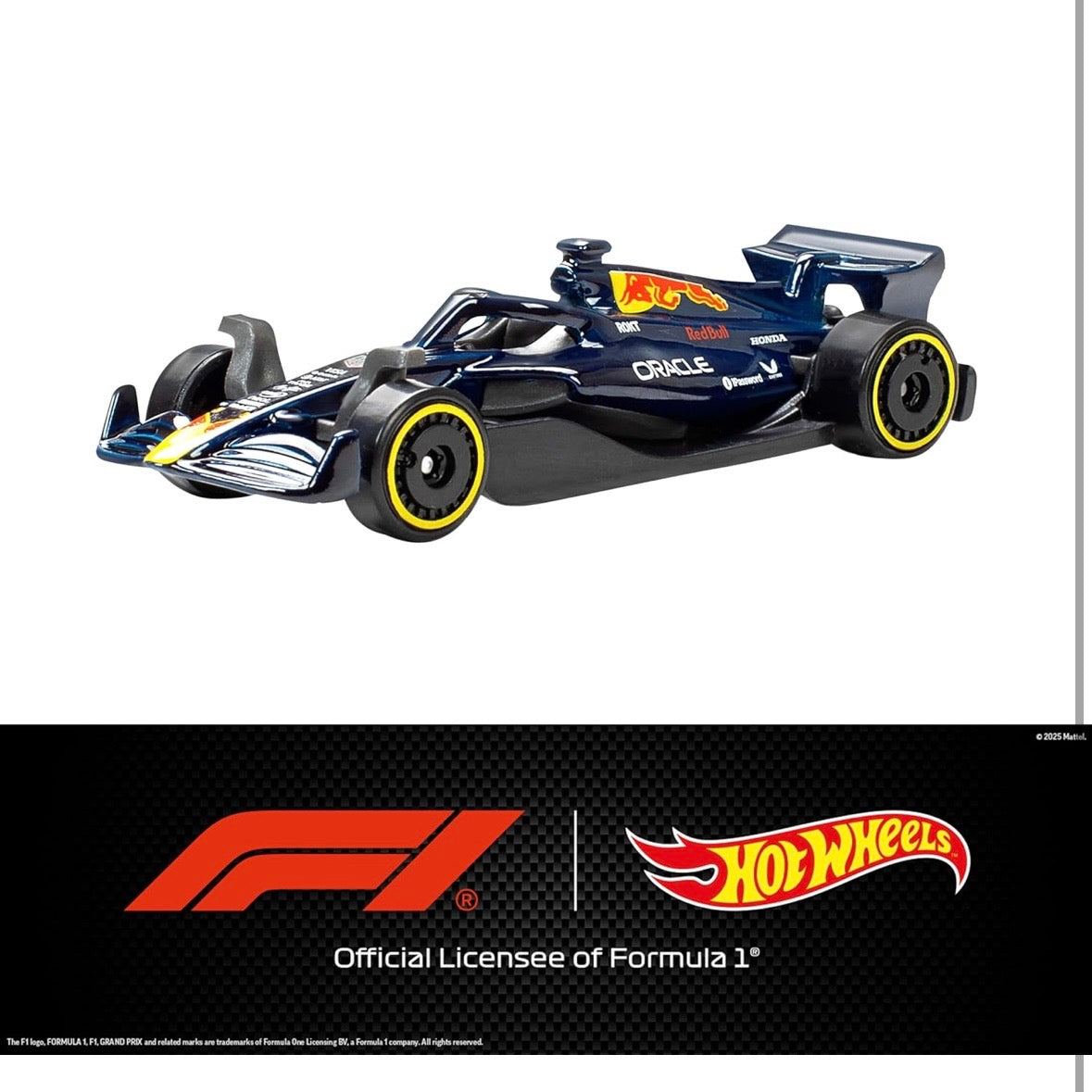 Oracle RedBull Racing Formula 1 hotwheels (uncard)