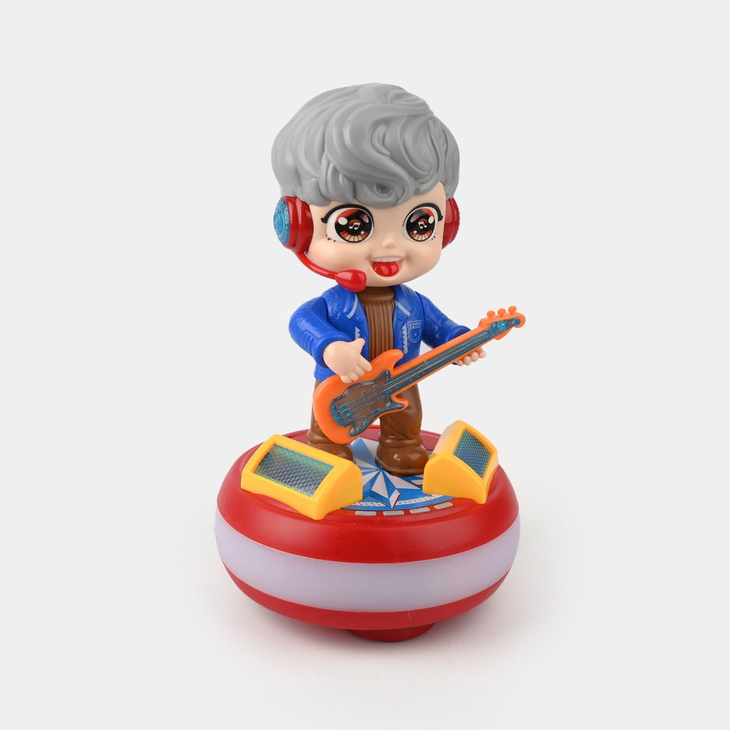 Stage Guitar Electric Doll Lights and Music