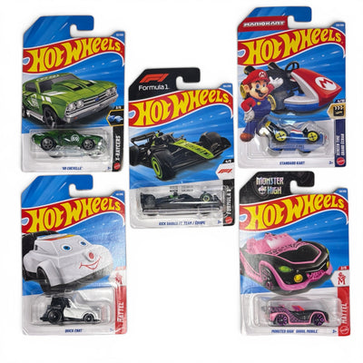Hotwheels H-Case combo of 5, H002