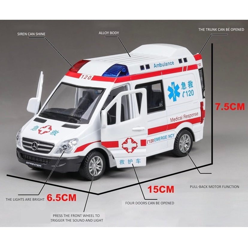 1:32 Ambulance diecast van