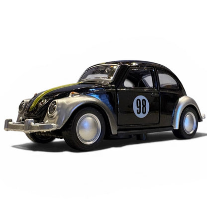 1:36 VW Beetle Diecast Scale Model Alloy Metal  Black