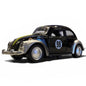 1:36 VW Beetle Diecast Scale Model Alloy Metal  Black