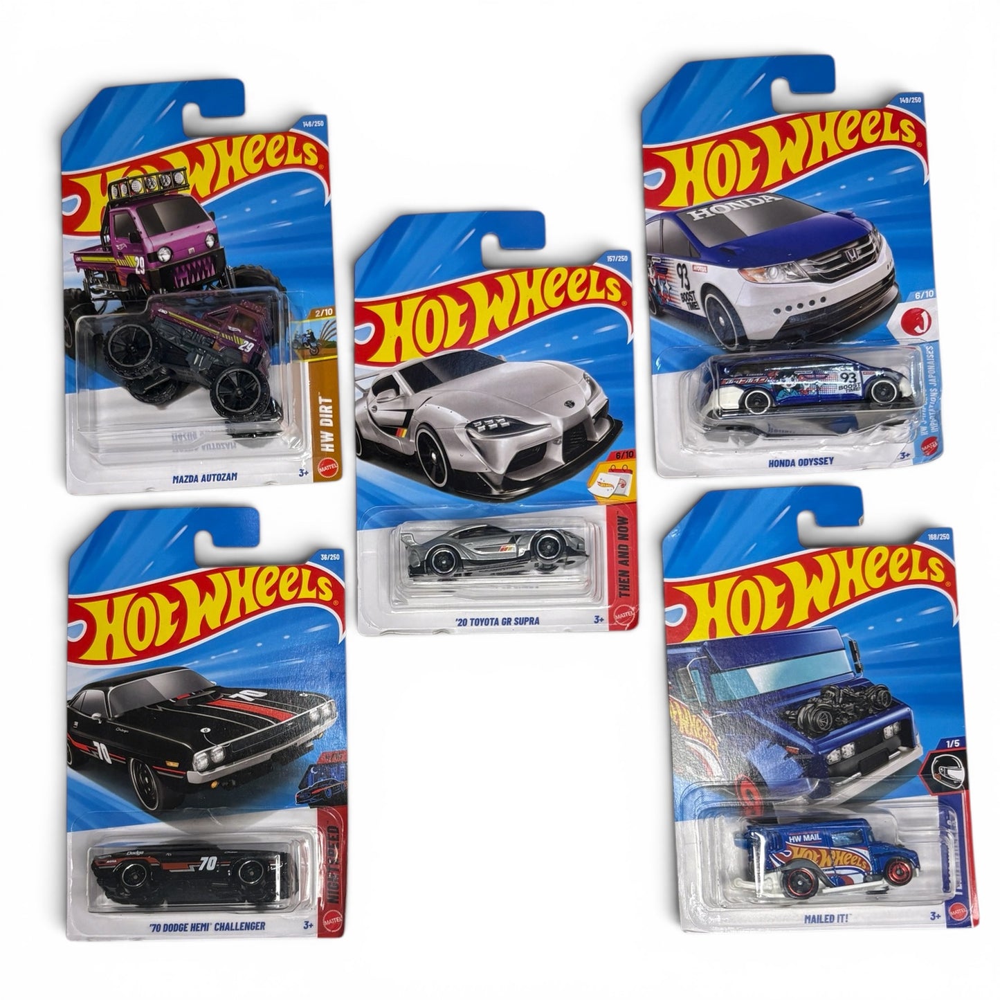 Hotwheels H-Case combo of 5, H012