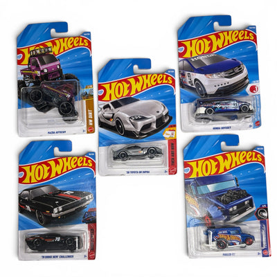 Hotwheels H-Case combo of 5, H012
