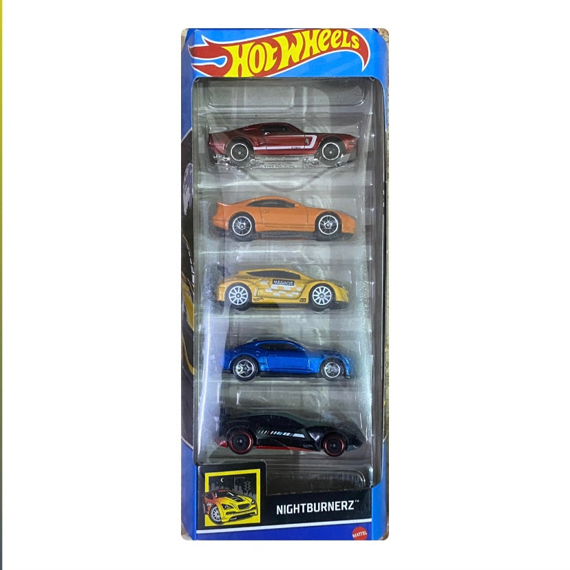 Hot wheels NIGHTBURNERZ set of 5
