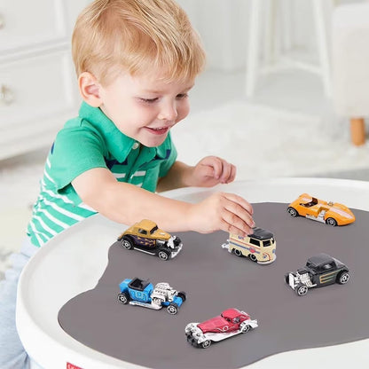 Diecast Vehicle Model Vintage Metal Car 6 Pcs set Vehicles,