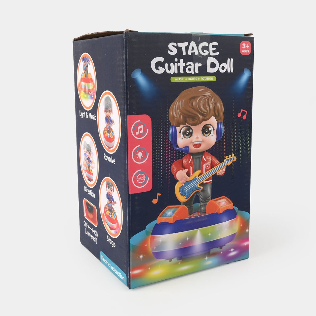 Stage Guitar Electric Doll Lights and Music