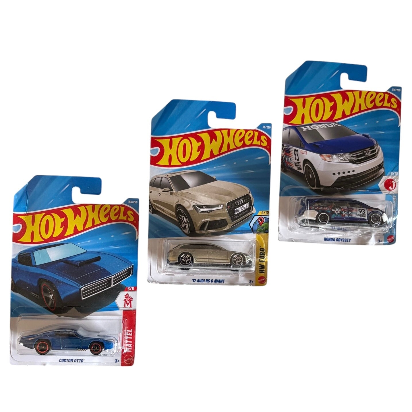 Hotwheels H-Case combo of 3, H3015
