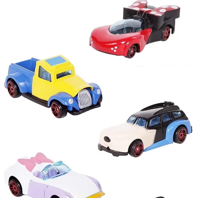 Mouse and Friends Car Play Set of 6 pcs Diecast Toy Car