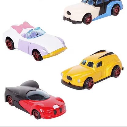 Mouse and Friends Car Play Set of 6 pcs Diecast Toy Car