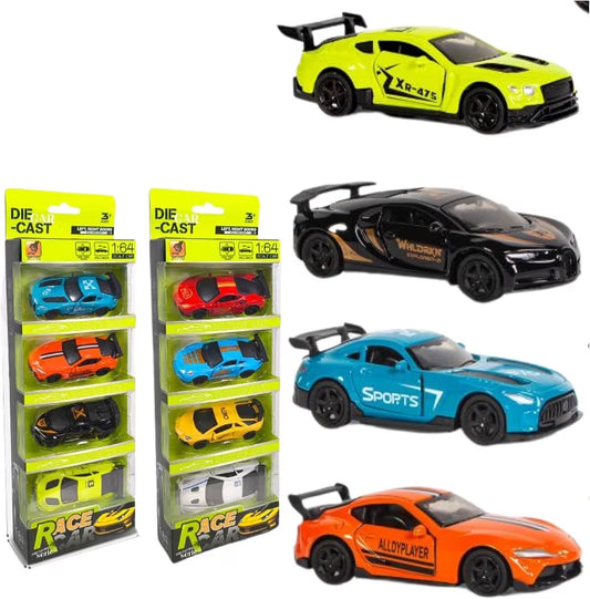 set of 4 Die Cast Car ,scale model metal