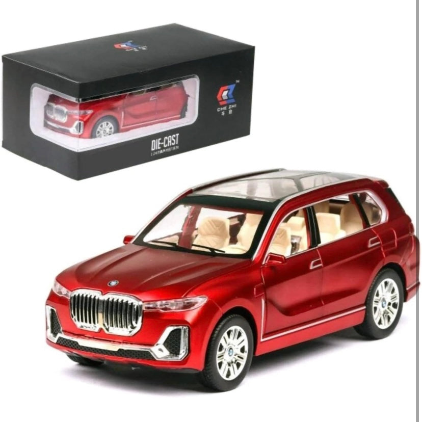 1:24 BMW X7 SUV diecast car
