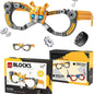 Mech Robot Glass Building Block Set