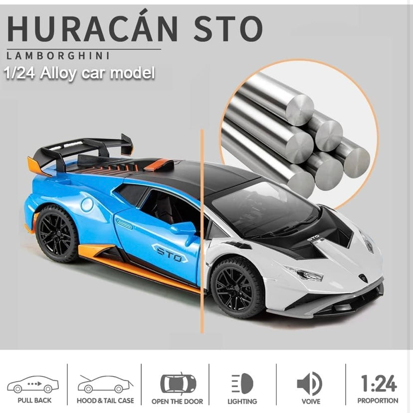1:24 Lambo Huracan STO diecast car