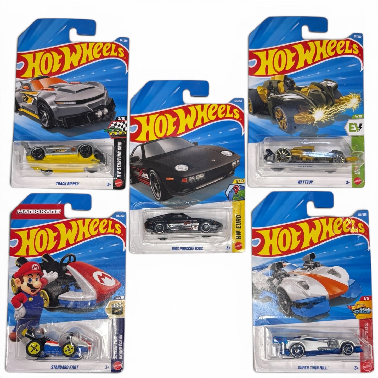 Hotwheels H-Case combo of 5, H003
