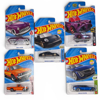 Hotwheels H-Case combo of 5, H005