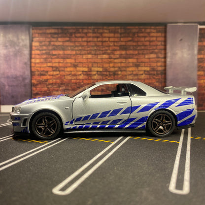 Nissan skyline GTR R34 1:32