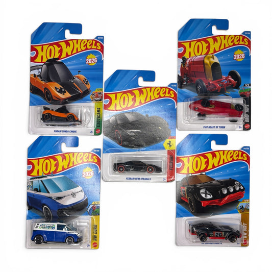 Hotwheels H-Case combo of 5, H014
