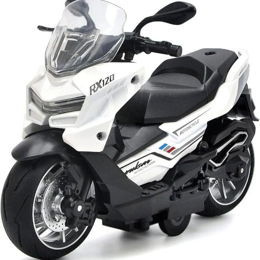 Diecast motorbike scooty 1:14