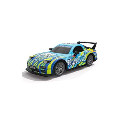 The DRIFT X is a 4WD R/C remote control car
with a 2.4GHz band, 1:22 scale,