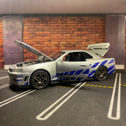 Nissan skyline GTR R34 1:32