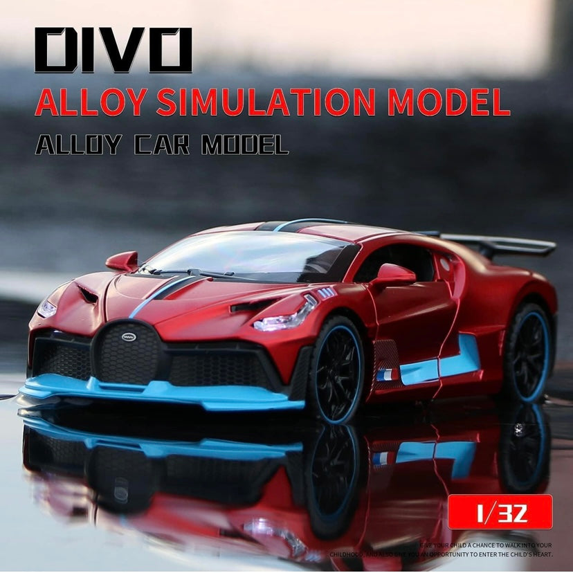 1:32 bugatti scale model car