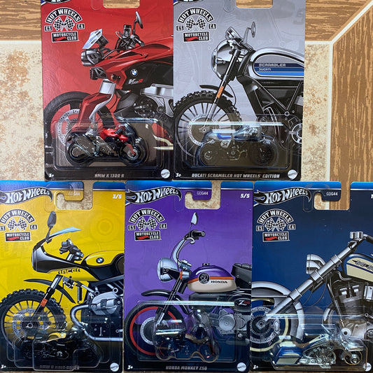 Hotwheels bike set