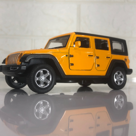 1:38 jeep wrangler diecast car