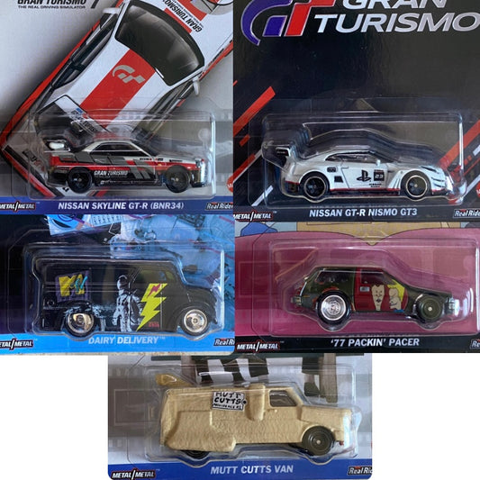 Hotwheels Pop culture set of 5