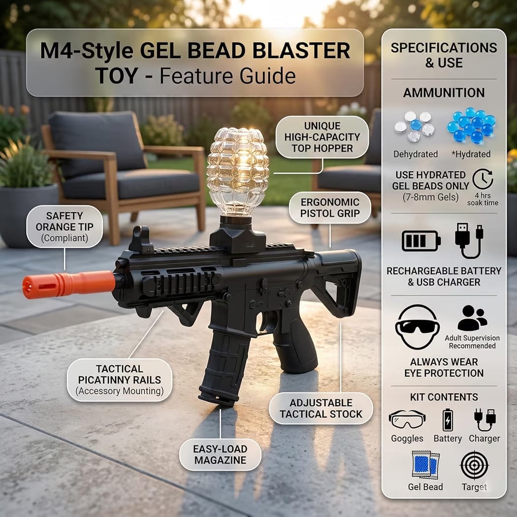 M416 Gel Blaster Gun |10K Gel Balls