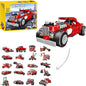 20-in-1 Magic Building Blocks Set 278+ Pieces Creative Construction Toy for Kids