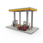 CCA Official Licensed Shell and Gulf Gas Station Assembly Playset