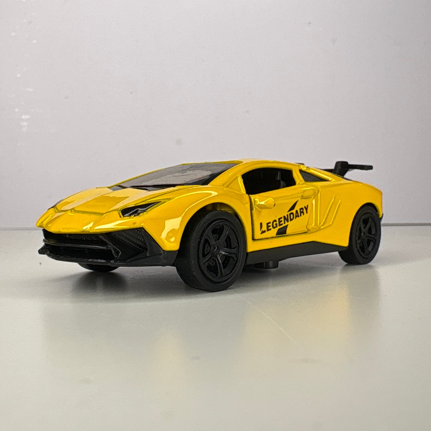 Mini Metal Die-Cast Toy Sports Car  | Durable Body Openable Doors & Hatch