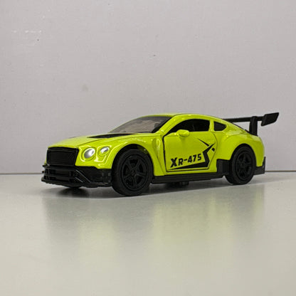 Mini Metal DieCast Toy Sports Car | Durable Body Openable Doors & Hatch
