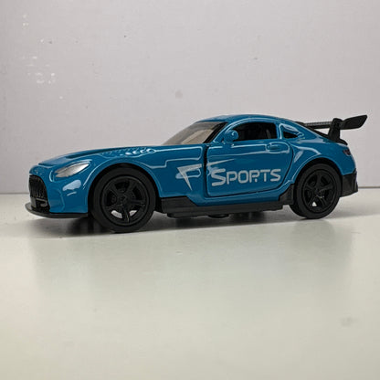 Mini Metal Die-Cast Toy Sports Car | Durable Body Openable Doors & Hatch