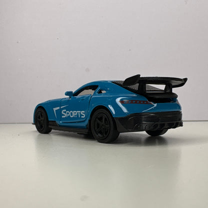 Mini Metal Die-Cast Toy Sports Car | Durable Body Openable Doors & Hatch