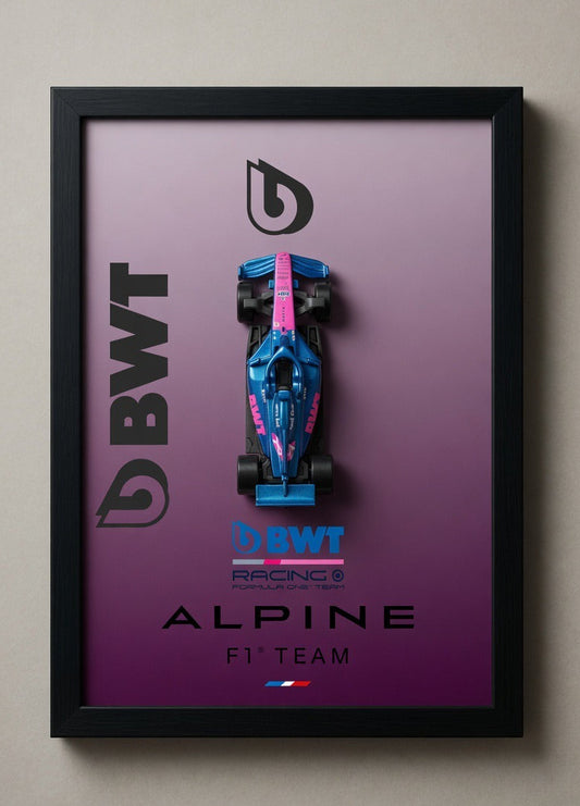 BWT Formula 1 hotwheels frame