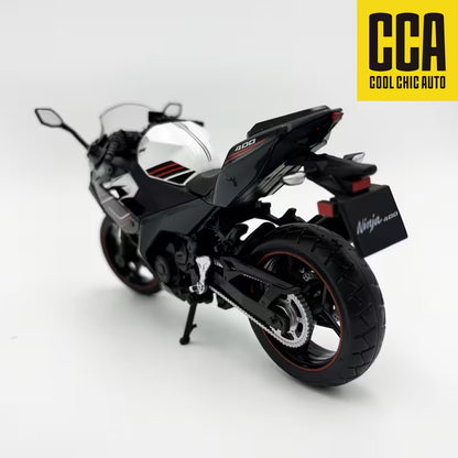 CCA 1:12 Kawasaki Ninja 400 diecast metal bike